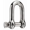 D-shackle, stainless steel SCHK commercial type